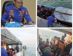 Polairud Gagalkan Penyelundupan 29 PMI Ilegal di Perairan Tanjung Balai
