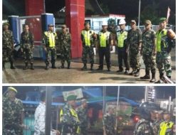 Koramil 07/Bungus Gandeng PPM, Gelar Patroli Malam Humanis Demi Kamtibmas Kondusif