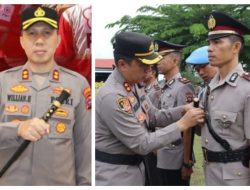 Kapolres Sijunjung AKBP Willian Harbensyah Pimpin Sertijab Tiga Perwira Strategis, Tegaskan Wajah Baru Polres yang Lebih Humanis dan Profesional