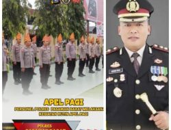 Kapolres AKBP Agung Tribawanto Pimpin Apel Pagi Bernuansa Adat di Polres Pasaman Barat