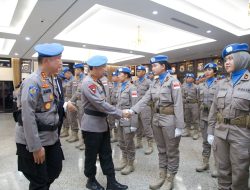 *Kapolri Lepas Satgas FPU 7 MINUSCA dalam Misi Perdamaian PBB di Afrika Tengah*