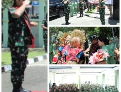 Pangdam XX/TIB Mayjen TNI Arief Gajah Mada Kunjungi Kodim 0312/Padang, Dandim Letkol Inf Ferry Adianto Sambut dengan Hangat