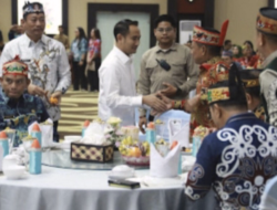 Bupati Eddy Raya Hadiri Pisah Sambut Kejati Kalteng