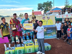Tutup Turnamen Sepak Bola Bupati Cup 2025, Ini Pesan Bupati Barsel yang Disampaikan Asisten 1