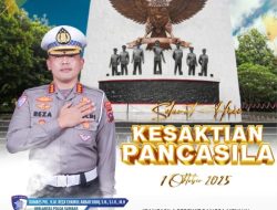 Dirlantas Polda Sumbar Ajak Masyarakat Hayati Makna Pancasila di Hari Kesaktian Pancasila 2025
