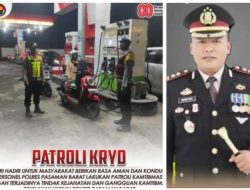 Kapolres Pasaman Barat AKBP Agung Tribawanto Pimpin Patroli KRYD, Masyarakat Rasakan Nyaman dan Aman