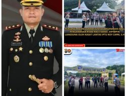 Kasat Lantas Iptu Roy Capri Komandoi Pengamanan Road Race Kandi Sawahlunto 2025