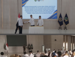 Sertijab Kepala Rutan Kelas IIB Buntok Momen Haru Dan Apresiasi Tugas Pengabdian