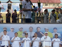 Bupati Barsel Hadiri Pembukaan Babak Penyisihan Turnamen Sepak Bola Gubernur Cup Zona Timur