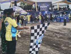 Wabup Barsel Khristianto Yudha Buka Resmi Kejurprov Grasstrack Bupati Barsel Cup 2025