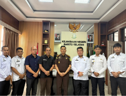 Perkuat Sinergi, Ka.Rutan Kelas IIB Buntok Sambangi Kejaksaan Negeri Barito Selatan
