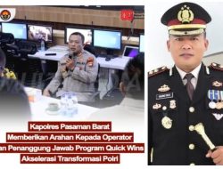 AKBP Agung Tribawanto Pimpin Anev Quick Wins, Dorong Transformasi Polres Pasaman Barat Semakin Cepat