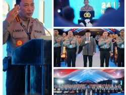 Kapolri Jenderal Listyo Sigit Tegaskan Polri Harus Lebih Melayani saat Apel Kasatwil di Cikeas