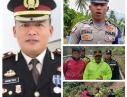 Kapolres Pasaman Barat AKBP Agung Tribawanto Pimpin Siaga Satu bersama Satlantas Hadapi Cuaca Ekstrem