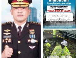Kombes Pol Reza Chairul Akbar Sidiq Imbau Warga Tunda Perjalanan Akibat Longsor Lembah Anai