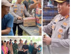AKBP Agung Tribawanto Turun ke Titik Terparah, Polres–Forkopimda Pasbar Salurkan Sembako untuk Korban Banjir & Longsor