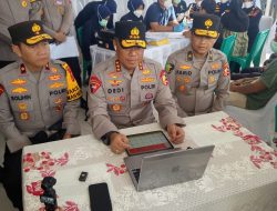 WAKAPOLRI KOMJEN POL DR. DEDI PRASETYO MONITORING POSKO ANTE MORTEM DI SUMBAR