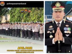 AKBP Agung Tribawanto Pimpin Apel Pagi, Tegaskan Disiplin dan Pelayanan Humanis Polres Pasaman Barat
