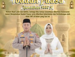 AKBP Agung Tribawanto dan Ny. Panca Agung Sampaikan Salam Ramadan 1447 H, Polres Pasaman Barat Tebar Pesan Damai
