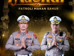 Kombes Pol H.M. Reza Chairul Akbar Sidiq Pimpin Patroli Mashur, Dirlantas Polda Sumbar Hadirkan Sahur Penuh Kepedulian