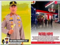 Kapolres Pasaman Barat AKBP Agung Basuki Perintahkan Patroli KRYD Antisipasi Gangguan Kamtibmas