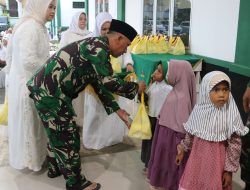 Berbagi Berkah Ramadhan, Kodim 0312/Padang dan Persit LXVI Gelar Buka Puasa Bersama Anak Panti Asuhan