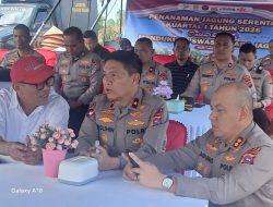 Dari Ladang Sukarami untuk Ketahanan Pangan, Kapolres Solok dan Wakapolda Tanam Jagung Bersama