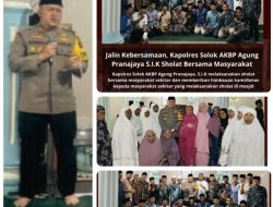 Kapolres Solok Perkuat Silaturahmi di Bulan Suci Lewat Ibadah Bersama