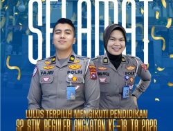 Dirlantas Polda Sumbar Kombes Pol M. Reza Chairul Akbar Sidiq Apresiasi Dua Perwira Lulus STIK 2026