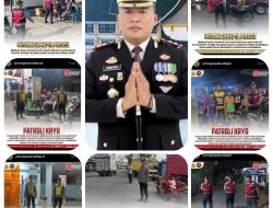 Giat Patroli Anggota di Lapangan Jadi Prioritas Kapolres AKBP Agung Tribawanto dalam Menjaga Kondusifitas Wilayah