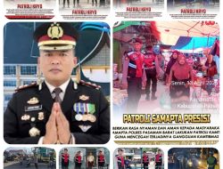 AKBP Agung Tribawanto Hadirkan Rasa Aman, Patroli Polisi Menyasar Pasar Hingga Pemukiman